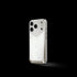iPhone Case / RST17 - Magnetic Shield Marble Edition - Bianca Carrara - Silver